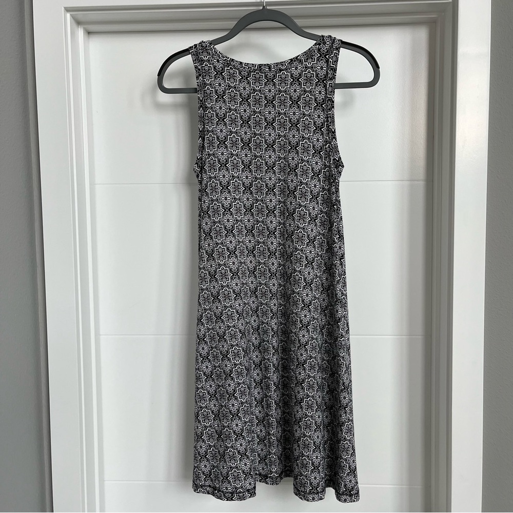 Loft Sleeveless Geometric Patterned Swing Dress X… - image 5